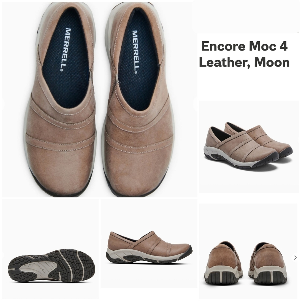 👀50% OFF 🥿NWT‼️ Merrell brand Encore Moc 4 Leather Slides